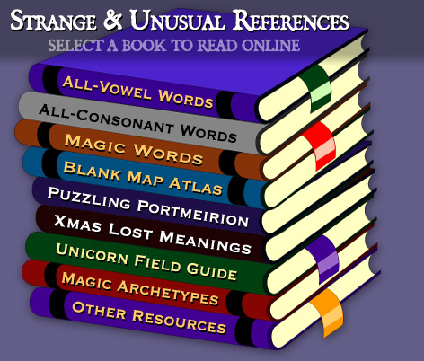 Strange & Unusual Dictionaries: Select a Book to Read Online