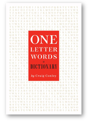 One-Letter Words: A Dictionary